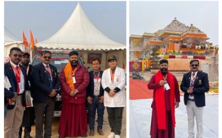 अयोध्या में 30 हजार तीर्थयात्रियों को मुफ्त चिकित्सा सेवा के लिए शिव योग फाउंडेशन और सिक्स सिग्मा हेल्थकेयर ने मिलाया हाथ