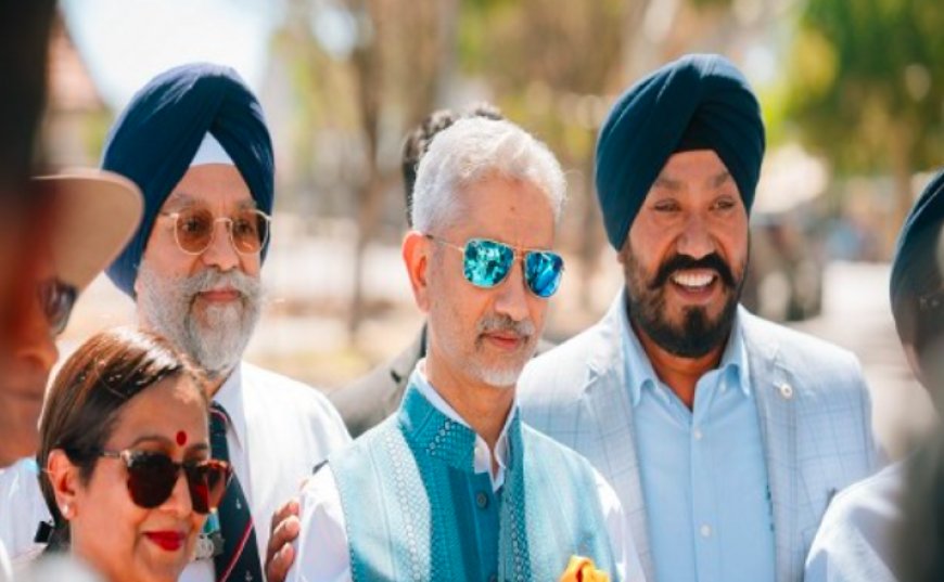 जयशंकर ने ऑस्ट्रेलिया में भारतीय मूल के सैनिक के नाम पर बने सैलानी एवेन्यू का दौरा किया