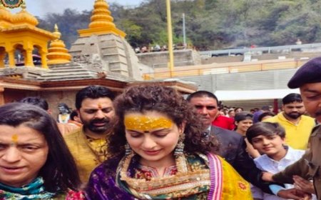 जन्मदिन पर मां बगलामुखी मंदिर पहुंची कंगना रनौत, कहा- मेरे शत्रुओं का नाश हो