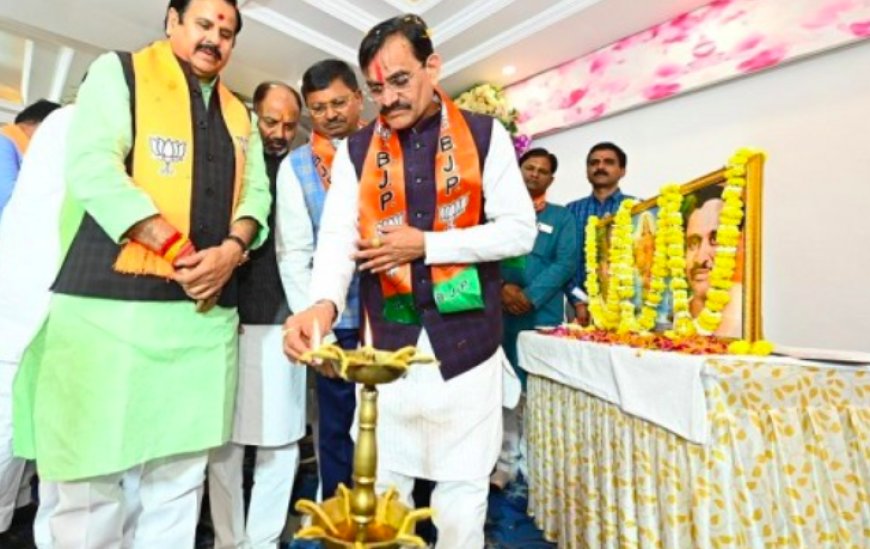 मध्य प्रदेश में हर मतदान केंद्र पर 370 नए वोट बढ़ाने का लक्ष्य : विष्णु दत्त शर्मा