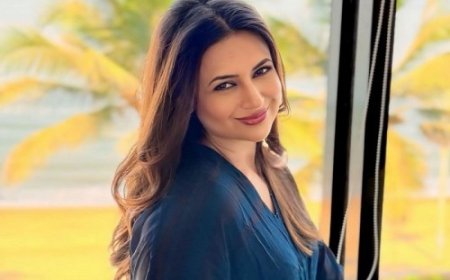 टाई-डाई प्रिंट काफ्तान में बेहद खूबसूूरत दिखीं एक्‍ट्रेस दिव्यांका त्रिपाठी