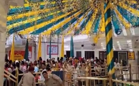 नवरात्रि की शुरुआत के साथ ही हिमाचल के मंदिरों में उमड़ा श्रद्धालुओं का जनसैलाब