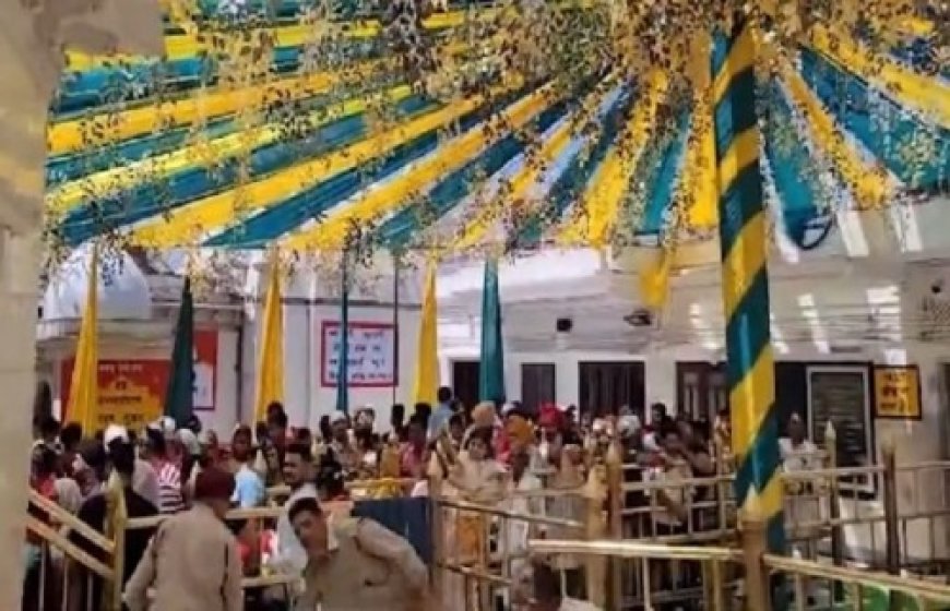 नवरात्रि की शुरुआत के साथ ही हिमाचल के मंदिरों में उमड़ा श्रद्धालुओं का जनसैलाब