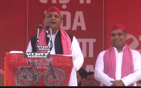 दोनों शहजादे और जनता ऐसी मात देगी की भाजपा को पता नहीं चलेगा : अखिलेश