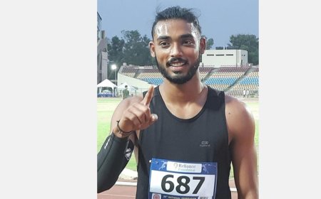 तेजस शिरसे ने 110 मीटर बाधा दौड़ में राष्ट्रीय रिकॉर्ड तोड़ा, याराजी पेरिस ओलंपिक क्वालीफिकेशन से चूकीं