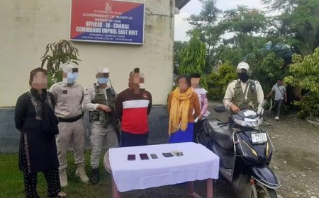 मणिपुर में दो प्रीपाक (प्रो) उग्रवादी गिरफ्तार