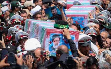 ईरान के दिवंगत राष्ट्रपति रईसी सुपुर्द-ए-खाक