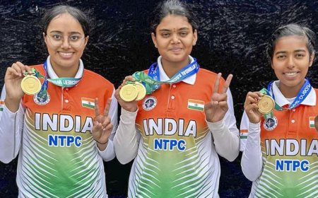 तीरंदाजी विश्व कप चरण 2: भारतीय महिला कंपाउंड टीम ने स्वर्ण पदक पर साधा निशाना