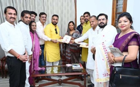 रायपुर : मुख्यमंत्री साय की धर्मपत्नी को शिव महापुराण के लिए किया गया आमंत्रित