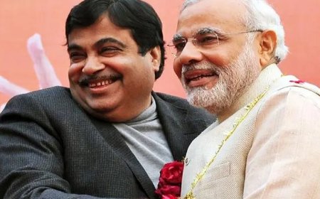 प्रधानमंत्री मोदी ने गडकरी को दी जन्मदिन की बधाई