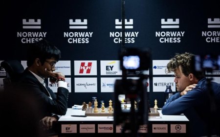 नॉर्वे शतरंज 2024: प्रज्ञानानंद ने क्लासिकल गेम में पहली बार मैग्नस कार्लसन को हराया