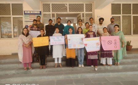 जीडीसी बिलावर ने "विश्व तंबाकू निषेध दिवस" मनाया