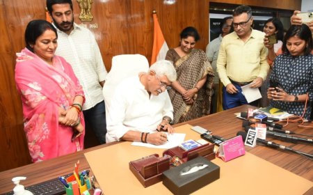 गजेंद्र सिंह शेखावत ने संभाला संस्कृति एवं पर्यटन मंत्रालय का कार्यभार