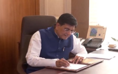 पीयूष गोयल ने वाणिज्य एवं उद्योग मंत्रालय का कार्यभार संभाला