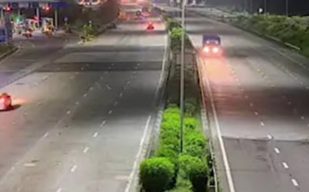 इस्टर्न पेरीफेरल एक्सप्रेसवे पर खड़े कैंटर में ट्रक ने मारी टक्कर, तीन महिलाओं समेत चार की मौत