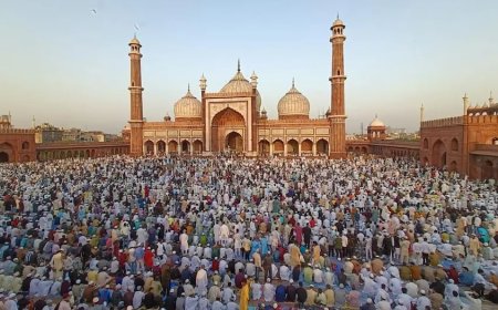 देशभर की जामा मस्जिदों में अदा की गई ईद-उल-अजहा की नमाज, राष्ट्रपति ने दी बधाई