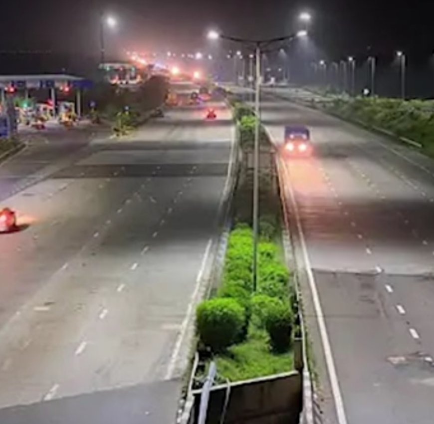 इस्टर्न पेरीफेरल एक्सप्रेसवे पर खड़े कैंटर में ट्रक ने मारी टक्कर, तीन महिलाओं समेत चार की मौत