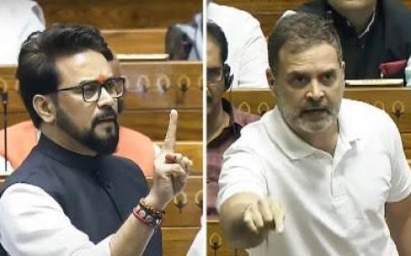 अनुराग ठाकुर के बयान  पर भड़के विपक्षी नेता, कहा मांगे माफ़ी