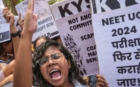  सुप्रीम कोर्ट ने NEET-UG 2024 की पुन: परीक्षा का आदेश देने से किया इनकार