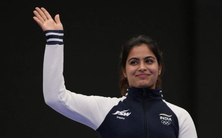 मनु भाकर ने रचा इतिहास: तीसरा ओलंपिक पदक जीतने की ओर अग्रसर