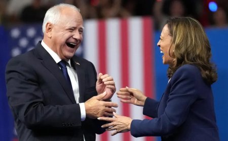 टिम वाल्ज़ ने डोनाल्ड ट्रम्प पर साधा निशाना, कहा - अमेरिका को "पीछे" ले जाएंगे ट्रम्प