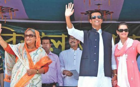 शेख हसीना का दिल्ली में ठिकाना, देश छोड़ने की रिपोर्ट्स को साजिब वाजेद जॉय ने खारिज किया