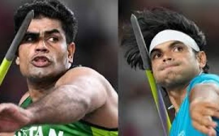 पाकिस्तान के अरशद नदीम और नीरज चोपड़ा होंगे आमने-सामने, जैवलिन थ्रो के मेगा फाइनल पर दुनिया की नजरे