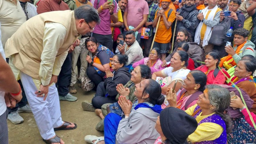 उत्तराखंड में भारी बारिश से तबाही: केदारनाथ यात्रा निलंबित, राहत और बचाव कार्य जारी