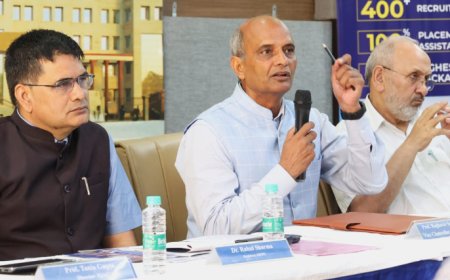 के.आर. मंगलम विश्वविद्यालय के नए सत्र का आरंभ 24 अगस्त से होगा मुख्य अतिथि श्री सुरेश पी. प्रभु, पूर्व रेल मंत्री होगें