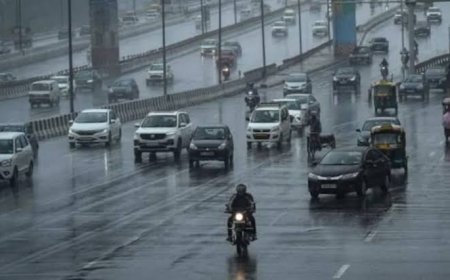 दिल्ली में आज भी बारिश के आसार, न्यूनतम तापमान 23.3 डिग्री सेल्सियस