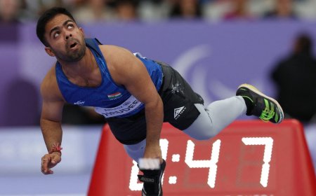 नवदीप ने भाला फेंक में निजी सर्वश्रेष्ठ प्रदर्शन से जीता सिल्वर, भारत की झोली में 29वां मेडल