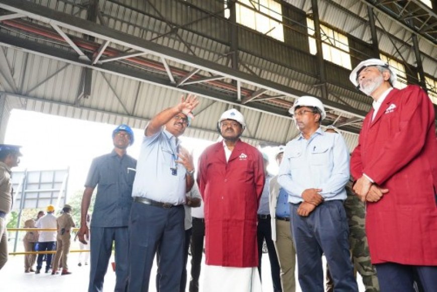 2030 तक 300 एमटी इस्पात उत्पादन में 'सेलम स्टील प्लांट' की अहम होगी भूमिका : केंद्रीय मंत्री एचडी कुमारस्वामी