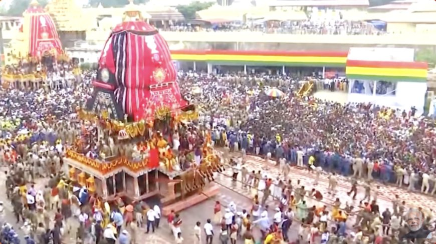 विश्व प्रसिद्ध पुरी जगन्नाथ रथ यात्रा आज से शुरू, पीएम मोदी ने वीडियो साझा कर दिया बधाई संदेश