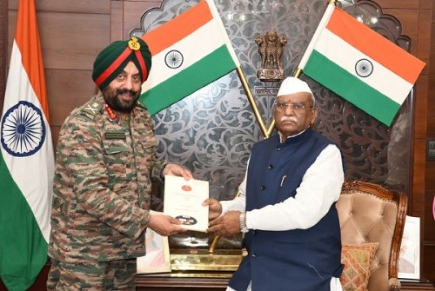 जयपुर में ऐतिहासिक होगा आर्मी डे परेड, राज्यपाल से मिले आर्मी कमांडर