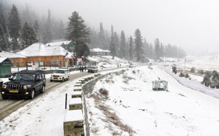 जम्मू-कश्मीर में कड़ाके की ठंड, श्रीनगर में तापमान माइनस 4 डिग्री सेल्सियस