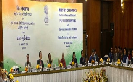 बजट से पहले वित्त मंत्री निर्मला सीतारमण ने राज्यों और केंद्र शासित प्रदेशों के साथ की चर्चा
