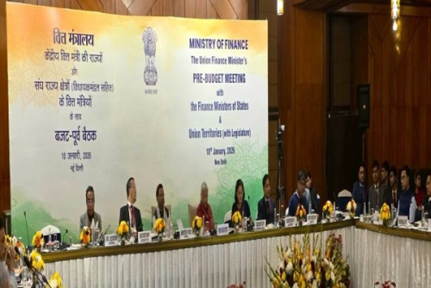 बजट से पहले वित्त मंत्री निर्मला सीतारमण ने राज्यों और केंद्र शासित प्रदेशों के साथ की चर्चा