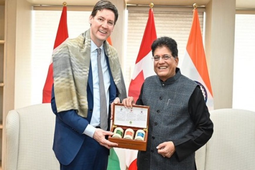भारत-कनाडा नए अवसरों को खोलेंगे और संबंधों को मजबूत करेंगे: पीयूष गोयल