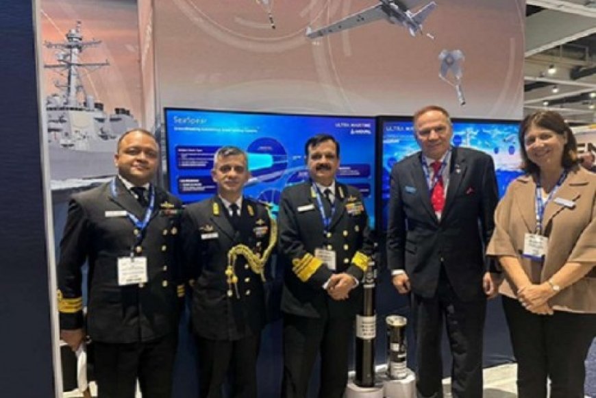 भारतीय नौसेना के प्रतिनिधिमंडल ने अमेरिका में आयोजित 'वेस्ट2026' वार्षिक सम्मेलन में लिया हिस्सा