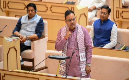 राज्य का बजट पिछली सरकार के अंतिम बजट से 41 प्रतिशत अधिक है: मुख्यमंत्री भजनलाल शर्मा