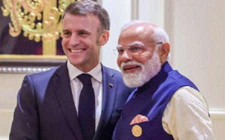 फ्रांस के राष्ट्रपति मैक्रों ने दीं होली की शुभकामनाएं, प्रधानमंत्री नरेंद्र मोदी ने जताया आभार