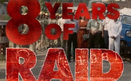 अजय देवगन ने 'रेड' के 8 साल पूरे होने का मनाया जश्न