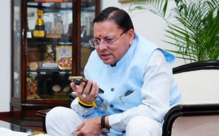 सीएम पुष्कर सिंह धामी ने उत्तराखंड बोर्ड टॉपर्स को किया फोन, दी बधाई और शुभकामनाएं