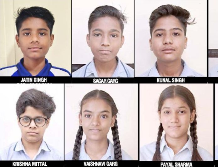 रमनलाल शोरावाला पब्लिक स्कूल के छात्रों का शानदार प्रदर्शन, कक्षा 10 में 95% तक अंक हासिल