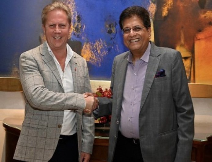 भारत और न्यूजीलैंड के बीच फ्री ट्रेड एग्रीमेंट से पहले पीयूष गोयल ने टॉड मैक्ले का स्वागत क‍िया