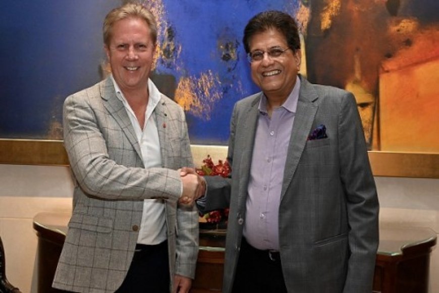 भारत और न्यूजीलैंड के बीच फ्री ट्रेड एग्रीमेंट से पहले पीयूष गोयल ने टॉड मैक्ले का स्वागत क‍िया