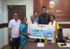 तमिलनाडु के खेल मंत्री आधव अर्जुन ने शतरंज खिलाड़ी वैशाली को दी 10 लाख की आर्थिक मदद
