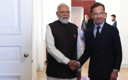 भारत-स्वीडन संबंध हुए और मजबूत, पीएम नरेंद्र मोदी की यात्रा के बीच दोनों देशों ने की 'रणनीतिक साझेदारी' की घोषणा