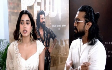 'ईमानदारी से बनी फिल्म दर्शकों तक जरूर पहुंचती है', 'पेड्डी' को लेकर बोलीं जाह्नवी कपूर