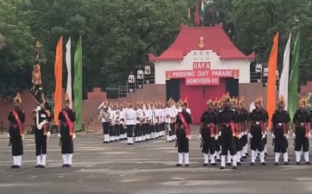 दानापुर में 1025 अग्निवीर हुए पासआउट; बिहार रेजिमेंट के 7वें बैच ने पूरा किया कठिन प्रशिक्षण